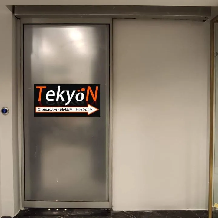 Tek kanat fotoselli kapı – TekyöN Otomasyon, Bodrum