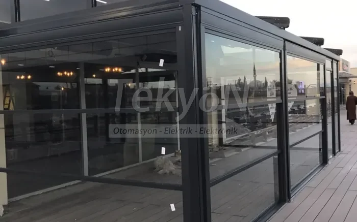 Giyotin cam balkon sistemi