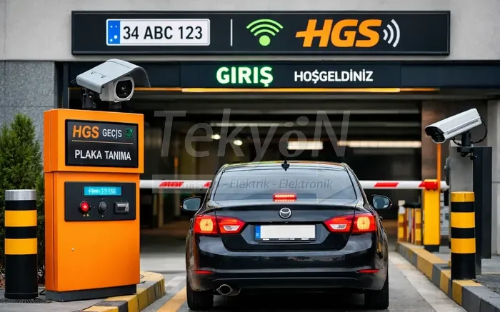 HGS geçiş ve plaka tanıma sistemi