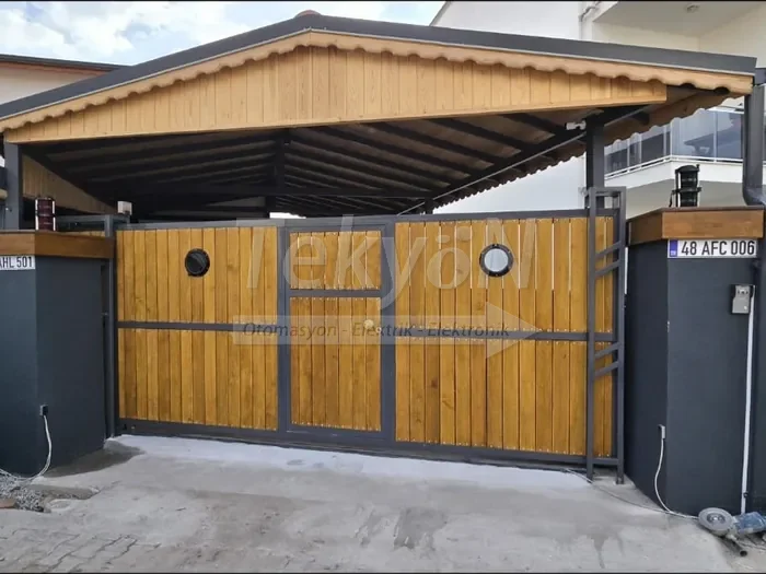 2000 kg Kayar Kapı Motorları (Nice Run 2500, BFT Icaro A2000) – TekyöN Otomasyon uygulaması, Bodrum